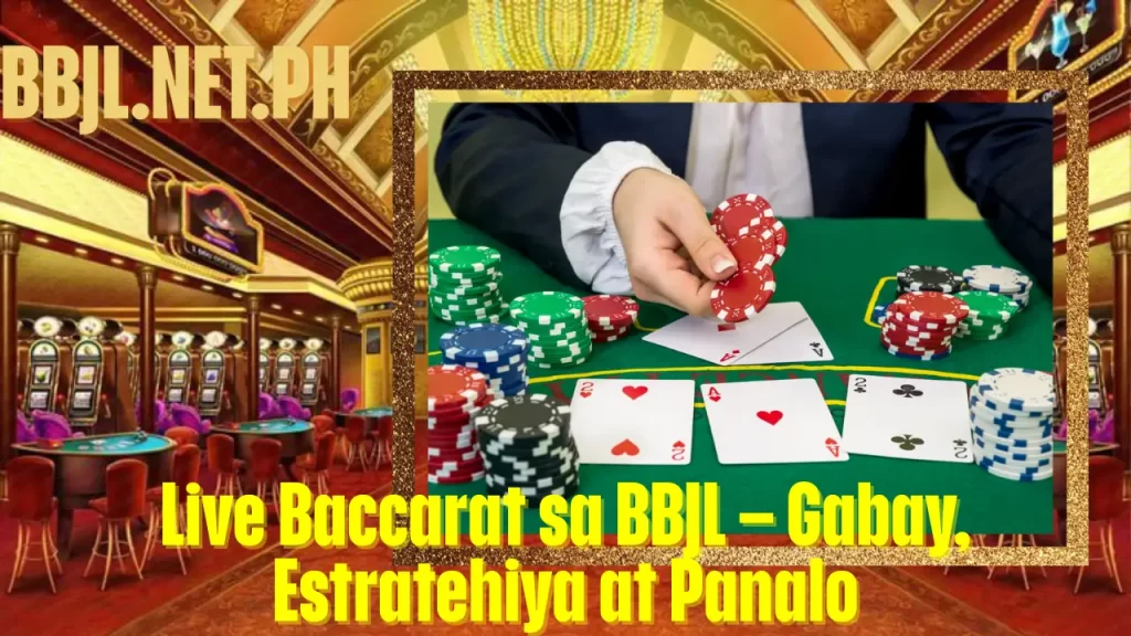 Live Baccarat sa BBJL – Gabay, Estratehiya at Panalo