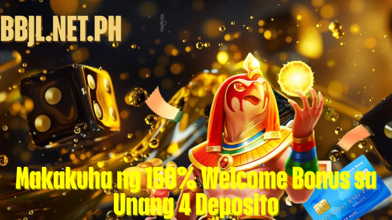 Makakuha ng 150% Welcome Bonus sa Unang 4 Deposito