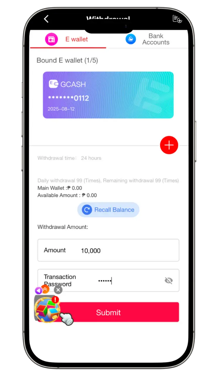 bbjl Mag-withdraw